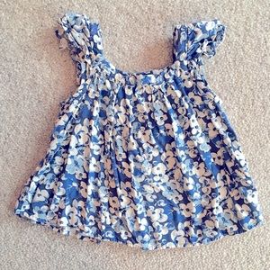 Ralph Lauren: 2T Girl’s Navy Floral Top
